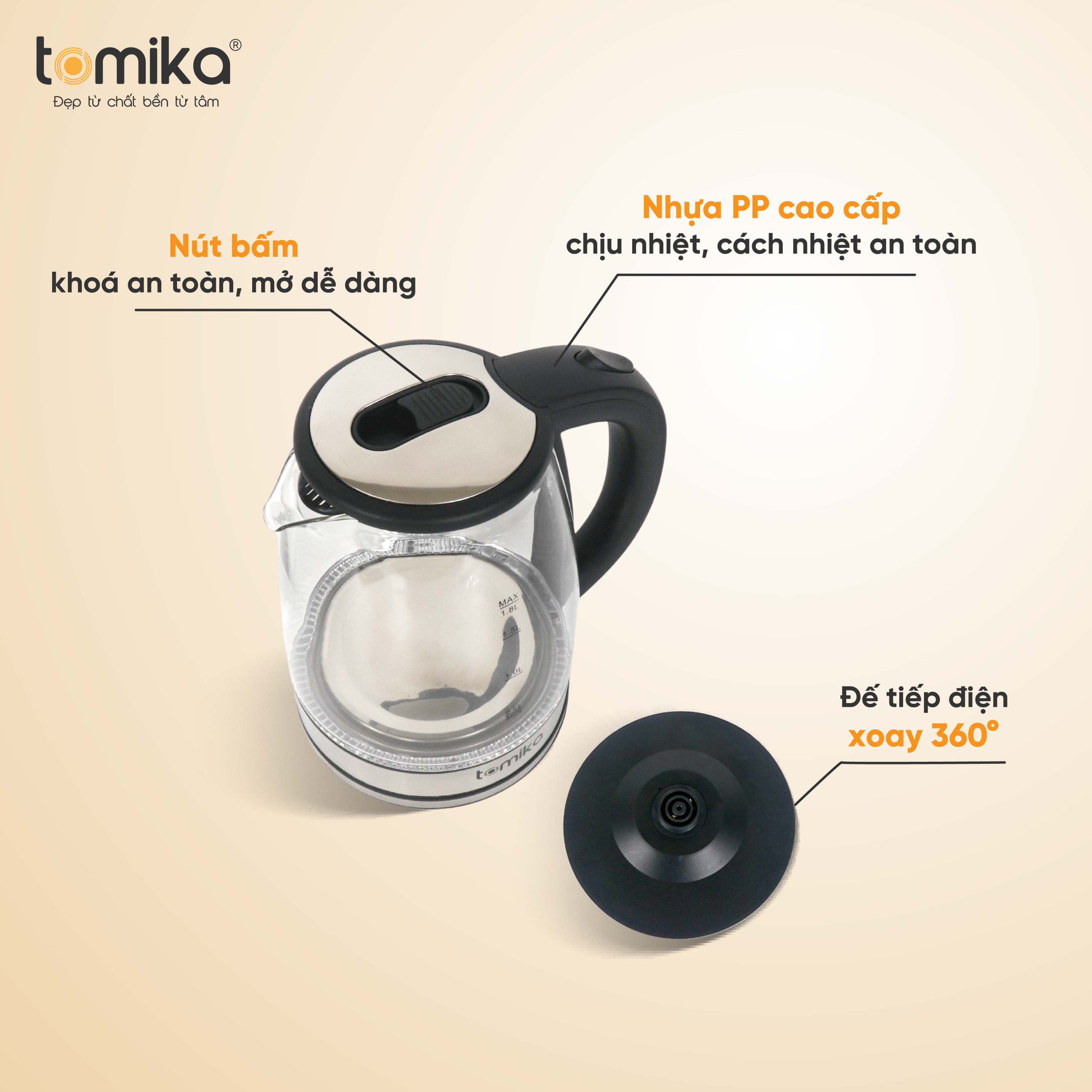 Ấm siêu tốc TM-EK189 - Ảnh 4