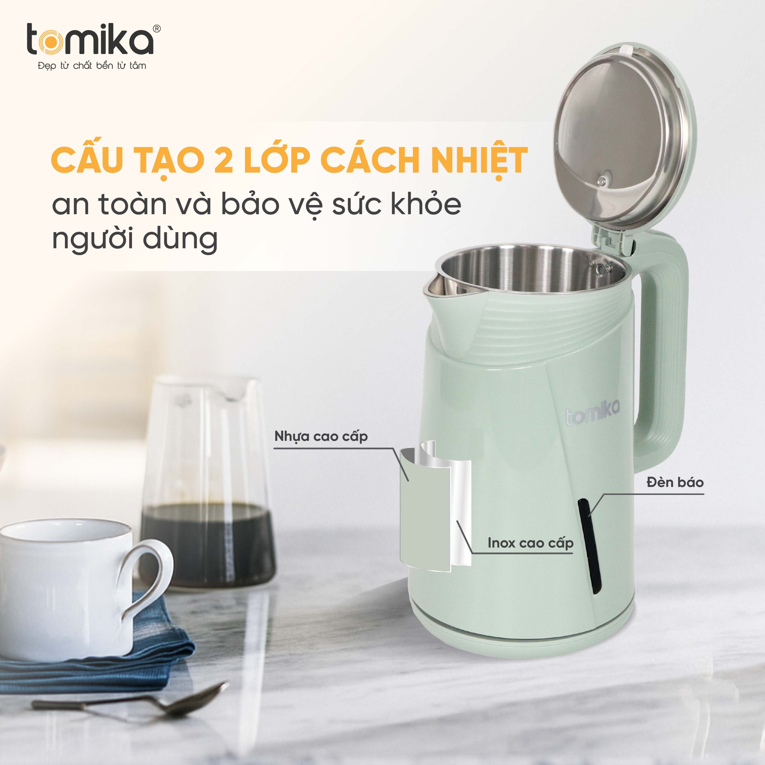 Ấm siêu tốc TM-EK179 - Ảnh 3