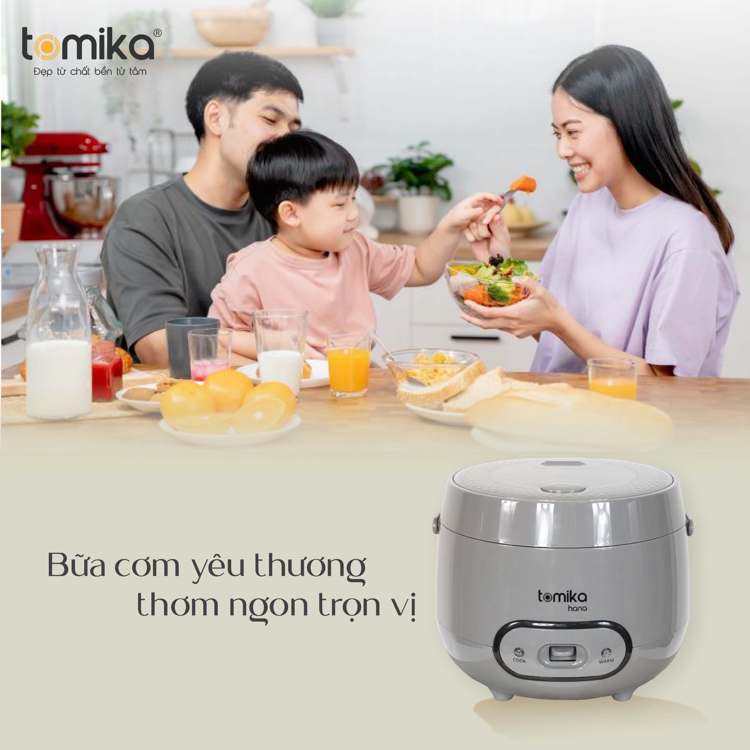 Nồi cơm điện HANA-RC609 - Ảnh 4