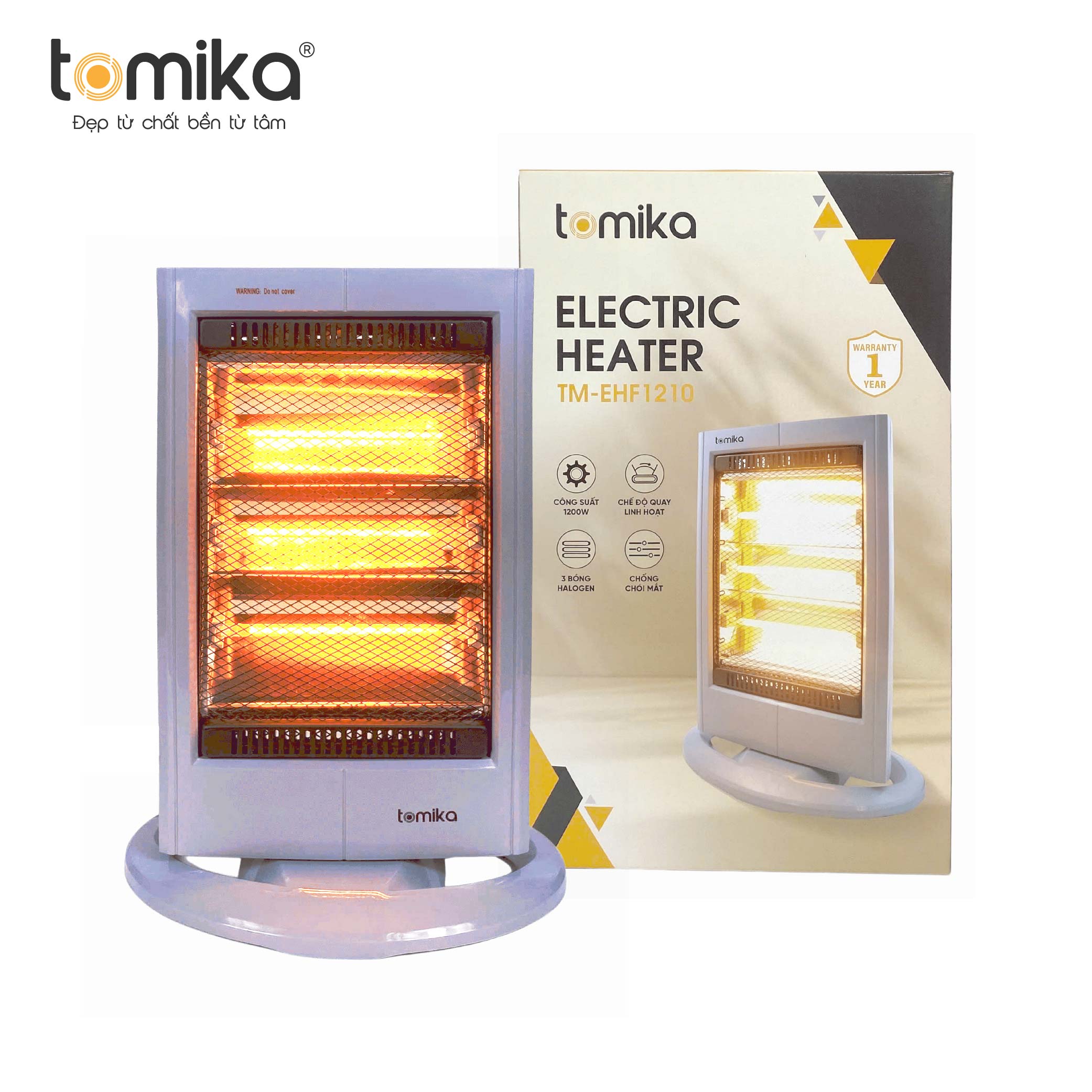 Máy sưởi điện TM-EHF1210 - Ảnh 6