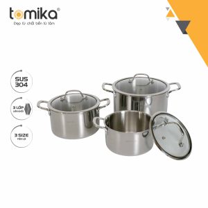 Bộ nồi inox TM-Trinus L3