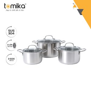 Bộ nồi inox TM-Trinus L3